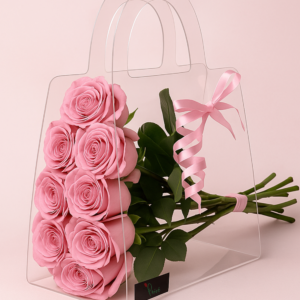 Pink Rose Bag