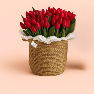 Tulip Basket Charm